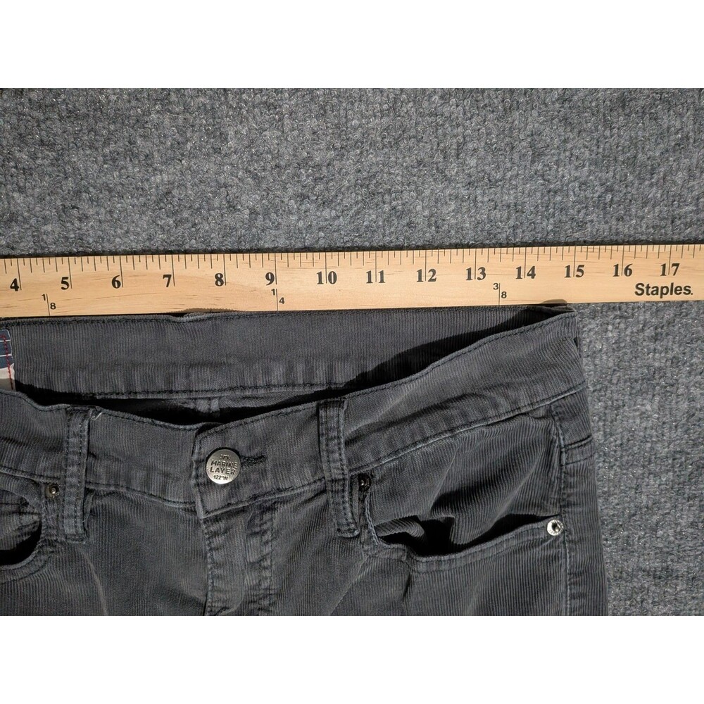 Marine Layer Cambridge Cord Pants Mens 32x30 (30x30) Straight Corduroy Gray - Picture 4 of 6